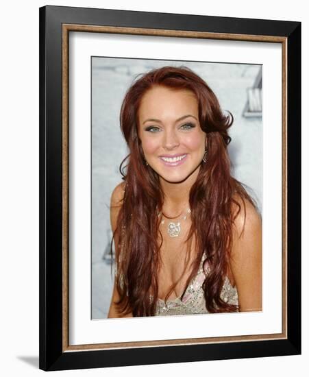 Lindsay Lohan-null-Framed Photo