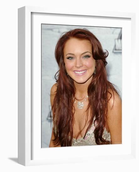 Lindsay Lohan-null-Framed Photo