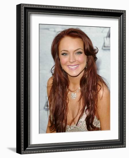 Lindsay Lohan-null-Framed Photo