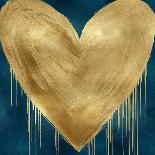 Big Hearted Gold and White-Lindsay Rodgers-Art Print