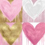 Big Hearted Gold on Black-Lindsay Rodgers-Art Print