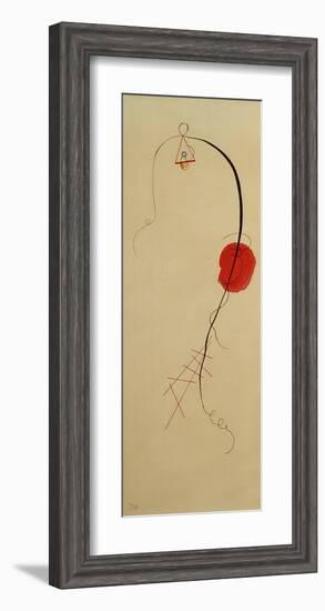 Line, 1934-Wassily Kandinsky-Framed Giclee Print