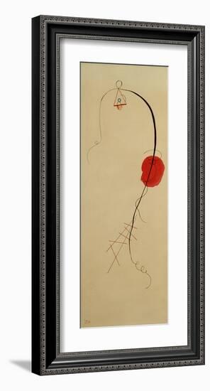 Line, 1934-Wassily Kandinsky-Framed Giclee Print