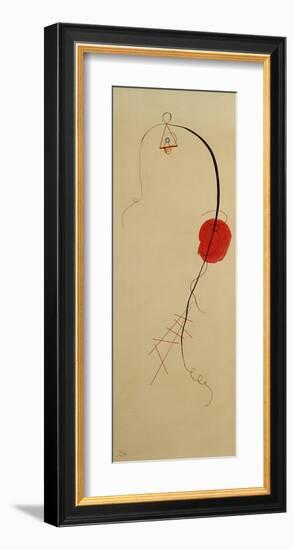 Line, 1934-Wassily Kandinsky-Framed Giclee Print