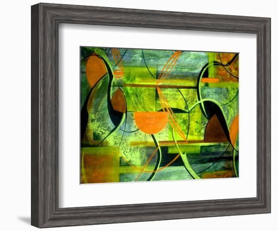 Line Dancing II-Ruth Palmer-Framed Art Print