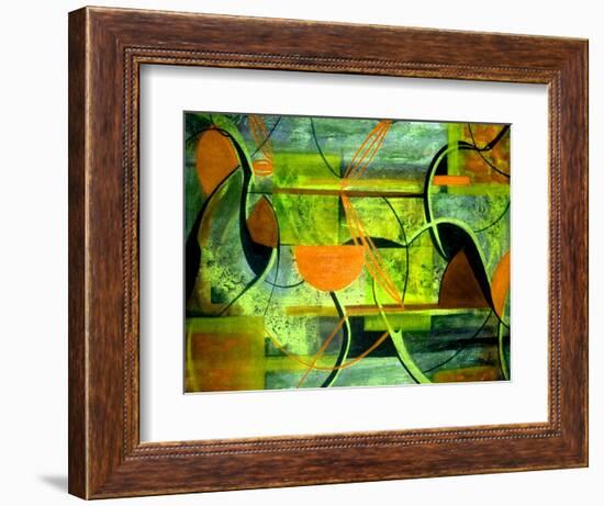 Line Dancing II-Ruth Palmer-Framed Art Print