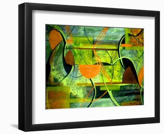 Line Dancing II-Ruth Palmer-Framed Art Print