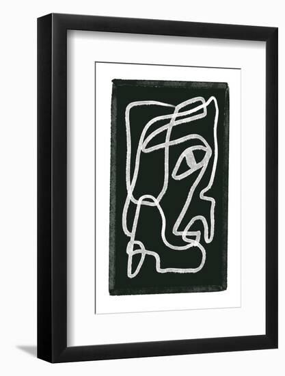 Line Drawing Black and White-Sharyn Bursic-Framed Photographic Print