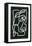 Line Drawing Black and White-Sharyn Bursic-Framed Premier Image Canvas