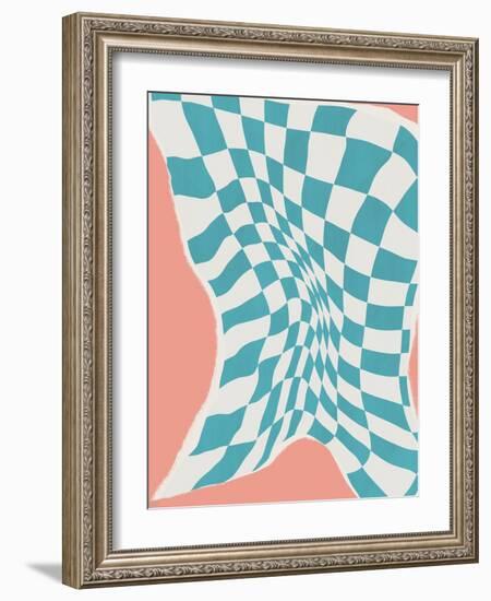 Line Drying Fabric in the Wind-Little Dean-Framed Photographic Print