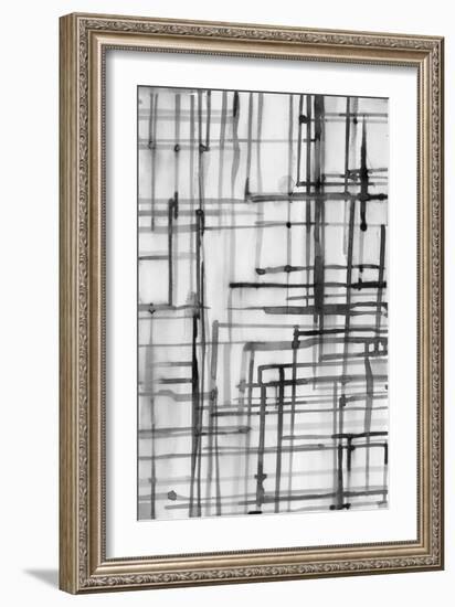 Line Meditation I-Samuel Dixon-Framed Art Print