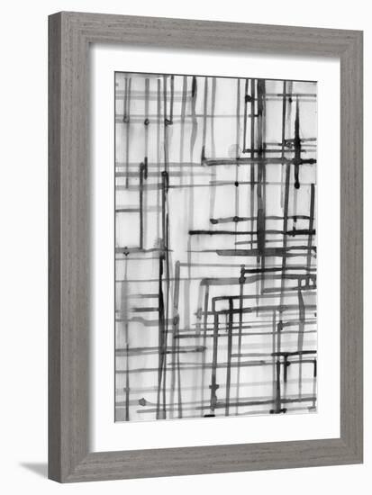 Line Meditation I-Samuel Dixon-Framed Art Print