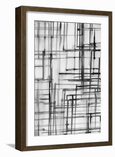 Line Meditation I-Samuel Dixon-Framed Art Print