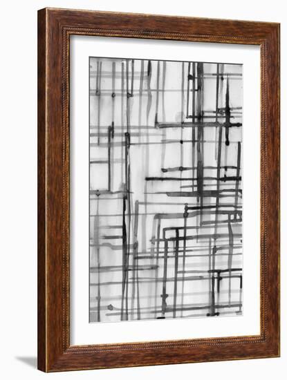 Line Meditation I-Samuel Dixon-Framed Art Print