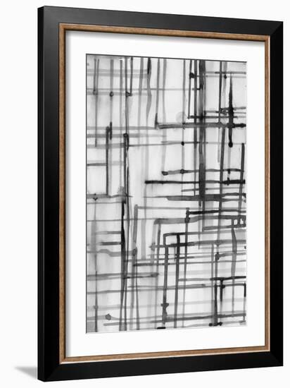 Line Meditation I-Samuel Dixon-Framed Art Print