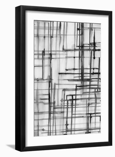 Line Meditation I-Samuel Dixon-Framed Art Print