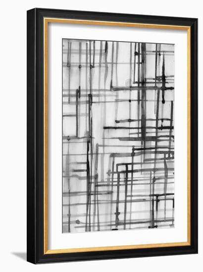 Line Meditation I-Samuel Dixon-Framed Art Print