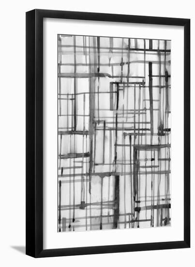 Line Meditation II-Samuel Dixon-Framed Art Print