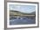 Line of Bison (Bison Bison) Crossing the Lamar River-James Hager-Framed Photographic Print