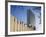 Line of Flags Outside the United Nations Building, Manhattan, New York City, USA-Nigel Francis-Framed Photographic Print