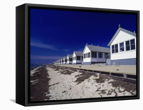 Line of Ocean Front Cottages, Cape Cod-Gary D^ Ercole-Framed Premier Image Canvas