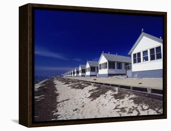 Line of Ocean Front Cottages, Cape Cod-Gary D^ Ercole-Framed Premier Image Canvas