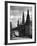 Line of Russians Along Street in Front of the Kremlin-Margaret Bourke-White-Framed Photographic Print