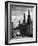 Line of Russians Along Street in Front of the Kremlin-Margaret Bourke-White-Framed Photographic Print