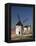 Line of Windmills Above the Village of Consuegra, Ruta De Don Quixote, Castile La Mancha, Spain-Michael Busselle-Framed Premier Image Canvas