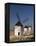 Line of Windmills Above the Village of Consuegra, Ruta De Don Quixote, Castile La Mancha, Spain-Michael Busselle-Framed Premier Image Canvas