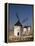 Line of Windmills Above the Village of Consuegra, Ruta De Don Quixote, Castile La Mancha, Spain-Michael Busselle-Framed Premier Image Canvas