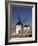 Line of Windmills Above the Village of Consuegra, Ruta De Don Quixote, Castile La Mancha, Spain-Michael Busselle-Framed Photographic Print