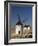 Line of Windmills Above the Village of Consuegra, Ruta De Don Quixote, Castile La Mancha, Spain-Michael Busselle-Framed Photographic Print