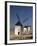 Line of Windmills Above the Village of Consuegra, Ruta De Don Quixote, Castile La Mancha, Spain-Michael Busselle-Framed Photographic Print