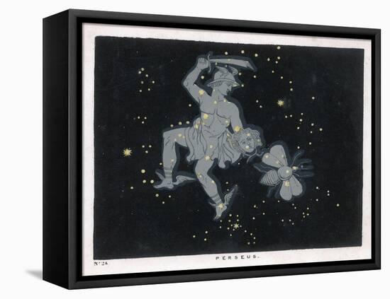 Line Passing Through the Three Great Stars of Andromeda-Charles F. Bunt-Framed Stretched Canvas