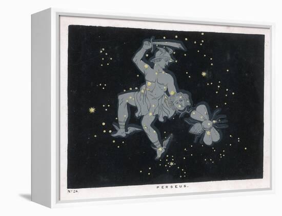 Line Passing Through the Three Great Stars of Andromeda-Charles F. Bunt-Framed Stretched Canvas