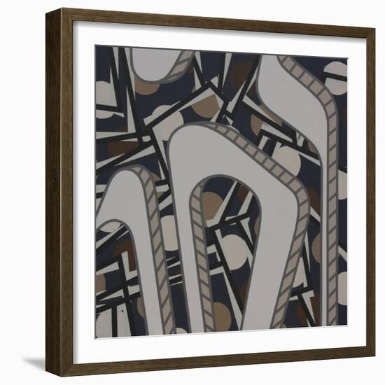 Line Project 67-Eric Carbrey-Framed Giclee Print