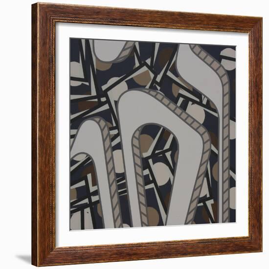 Line Project 67-Eric Carbrey-Framed Giclee Print