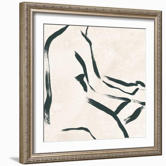 Line Study I-June Vess-Framed Premium Giclee Print