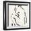 Line Study III-June Vess-Framed Art Print