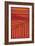 Line Study Orange-Charles McMullen-Framed Art Print