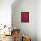 Line Study Red-Charles McMullen-Framed Stretched Canvas displayed on a wall