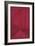 Line Study Red-Charles McMullen-Framed Art Print