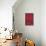Line Study Red-Charles McMullen-Mounted Art Print displayed on a wall