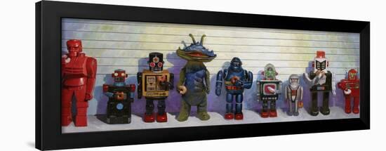 Line-Up-Eric Joyner-Framed Giclee Print