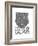 Linear - Bear-Myriam Tebbakha-Framed Giclee Print