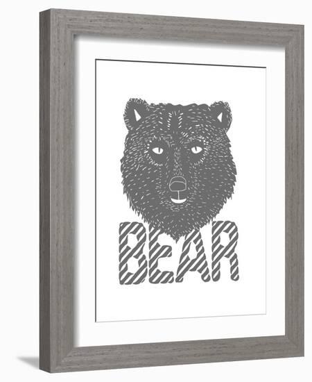Linear - Bear-Myriam Tebbakha-Framed Giclee Print