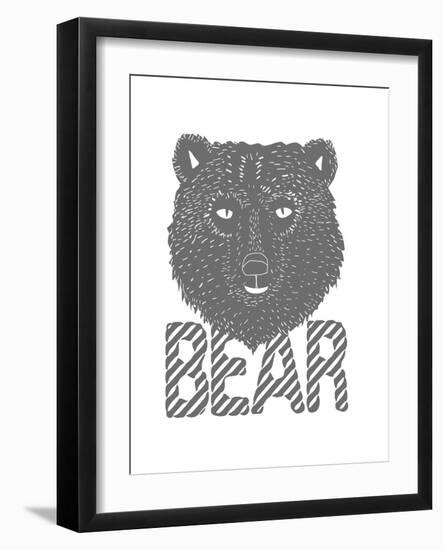 Linear - Bear-Myriam Tebbakha-Framed Giclee Print