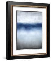 Linear Blue Horizon-Kari Taylor-Framed Giclee Print