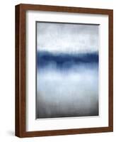 Linear Blue Horizon-Kari Taylor-Framed Giclee Print